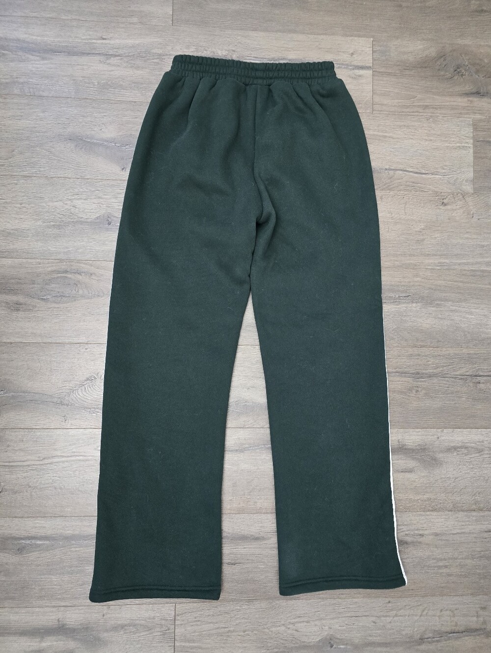 Dark green PARKE fleece set Sporty Stripes Comfy Preppy Trendy Athleisure Active - Picture 16 of 16